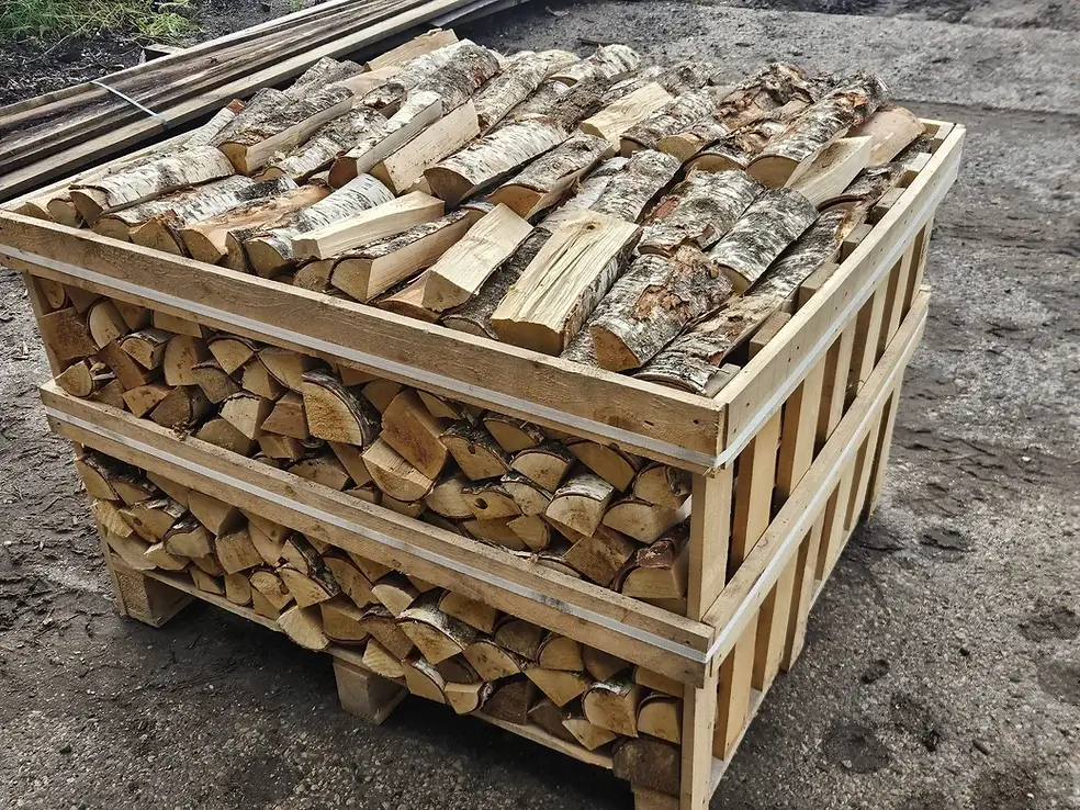 Kiln-Dried Logs in Crates, Sourced in Latvia and Shipped Across the UK– timberlatvia.com