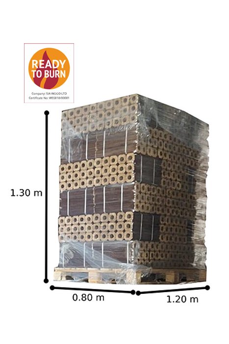Pini Kay Heat Logs supplied from Latvia to Northen Ireland- timberlatvia.com
