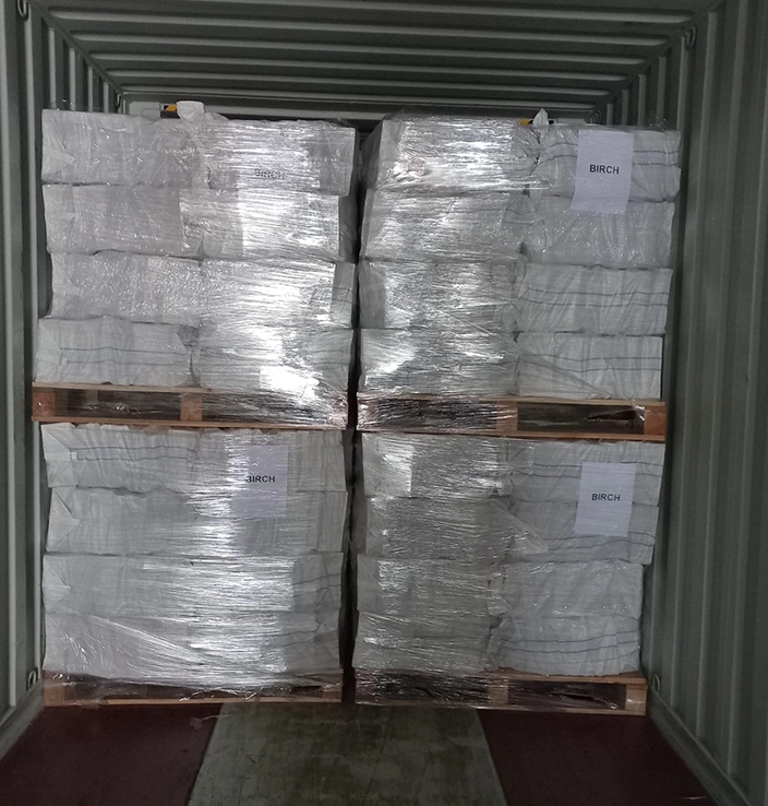 Logs in boot bags supplied from Latvia to United Kingdom- timberlatvia.com- timberlatvia.com